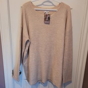 White Birch Oversized Sweater
